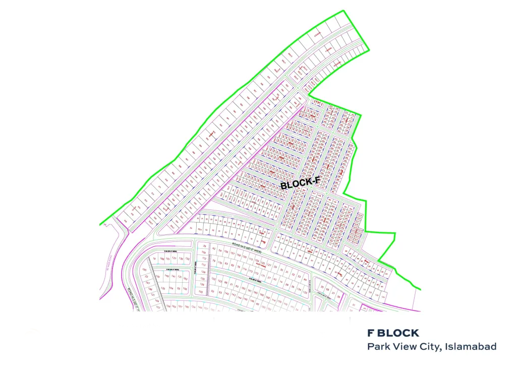 Park View City F Block Master Plan