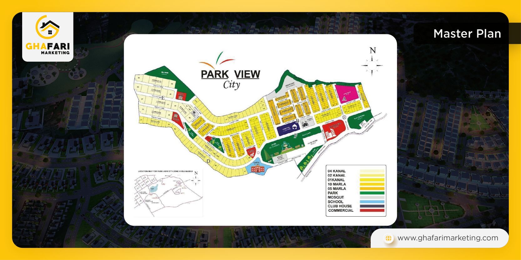 Park View City Islamabad Master Plan