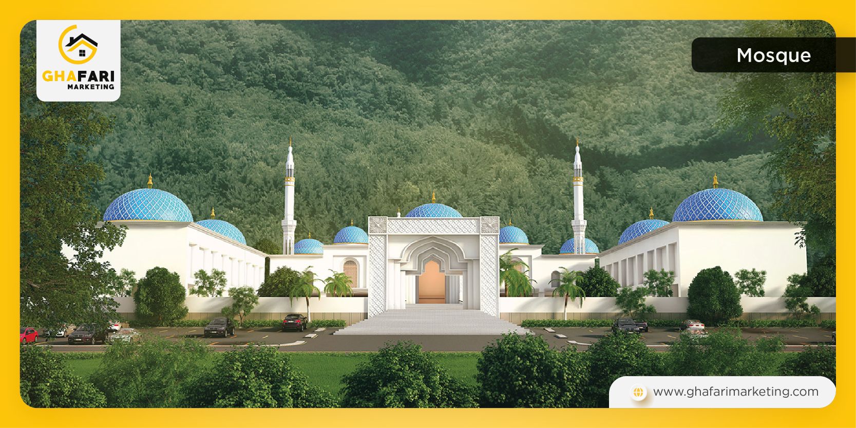 Mosque in Park View City Islamabad 