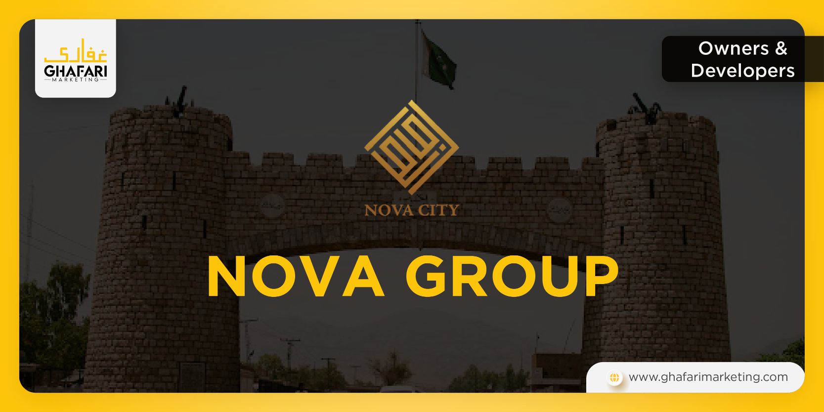 Owners & Developers Nova City Peshawar