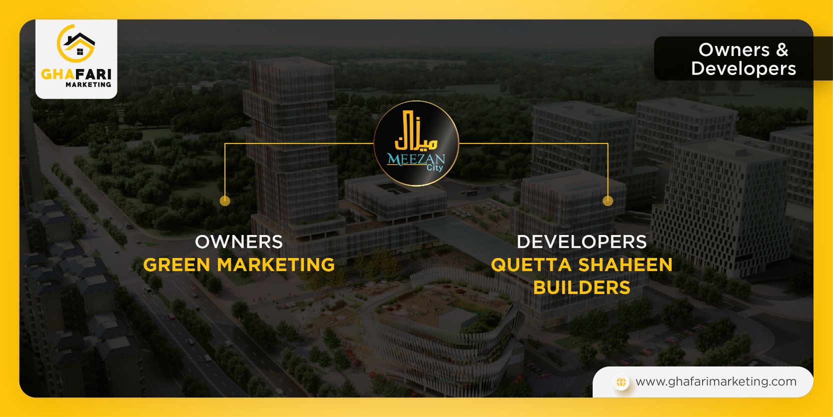 Owners & Developers Meezan City Islamabad 