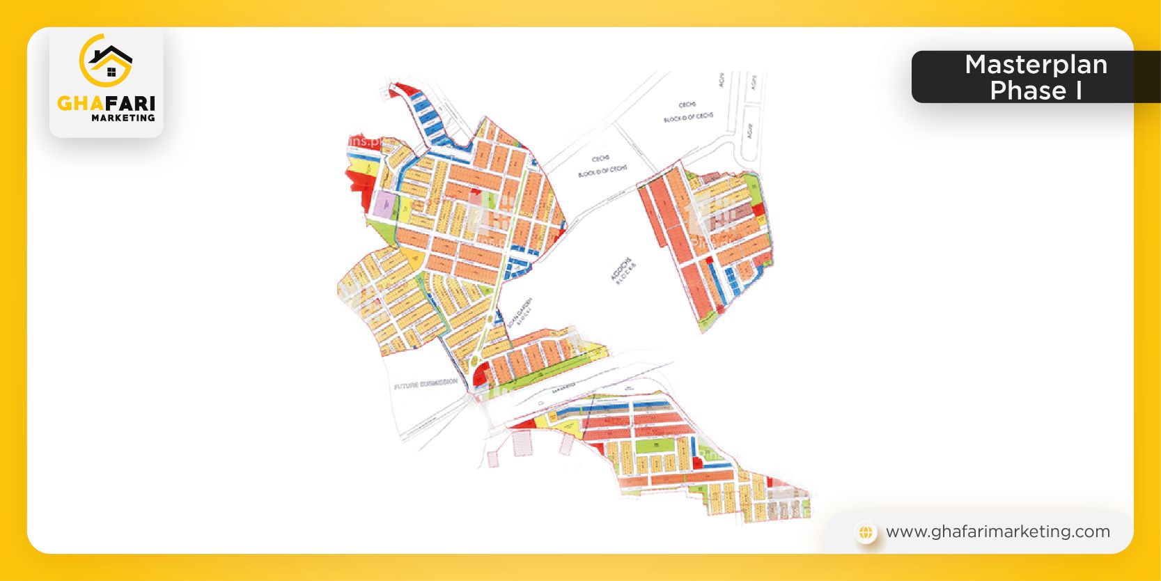 Masterplan of CBR Town Phase 1