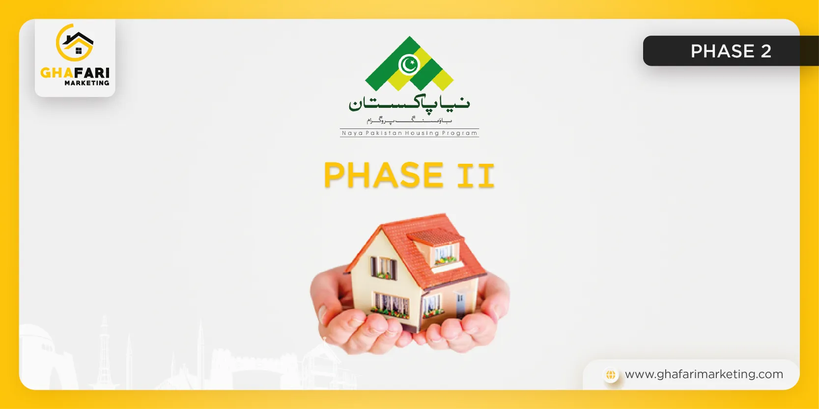 Phase 2 of Naya Pakistan Housing Scheme Program 