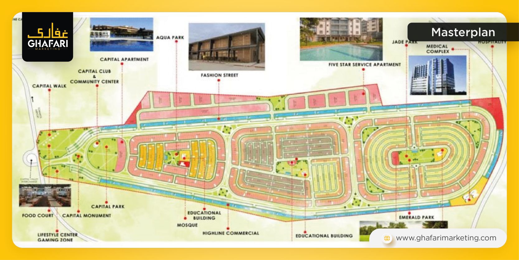 Capital Valley Islamabad Masterplan