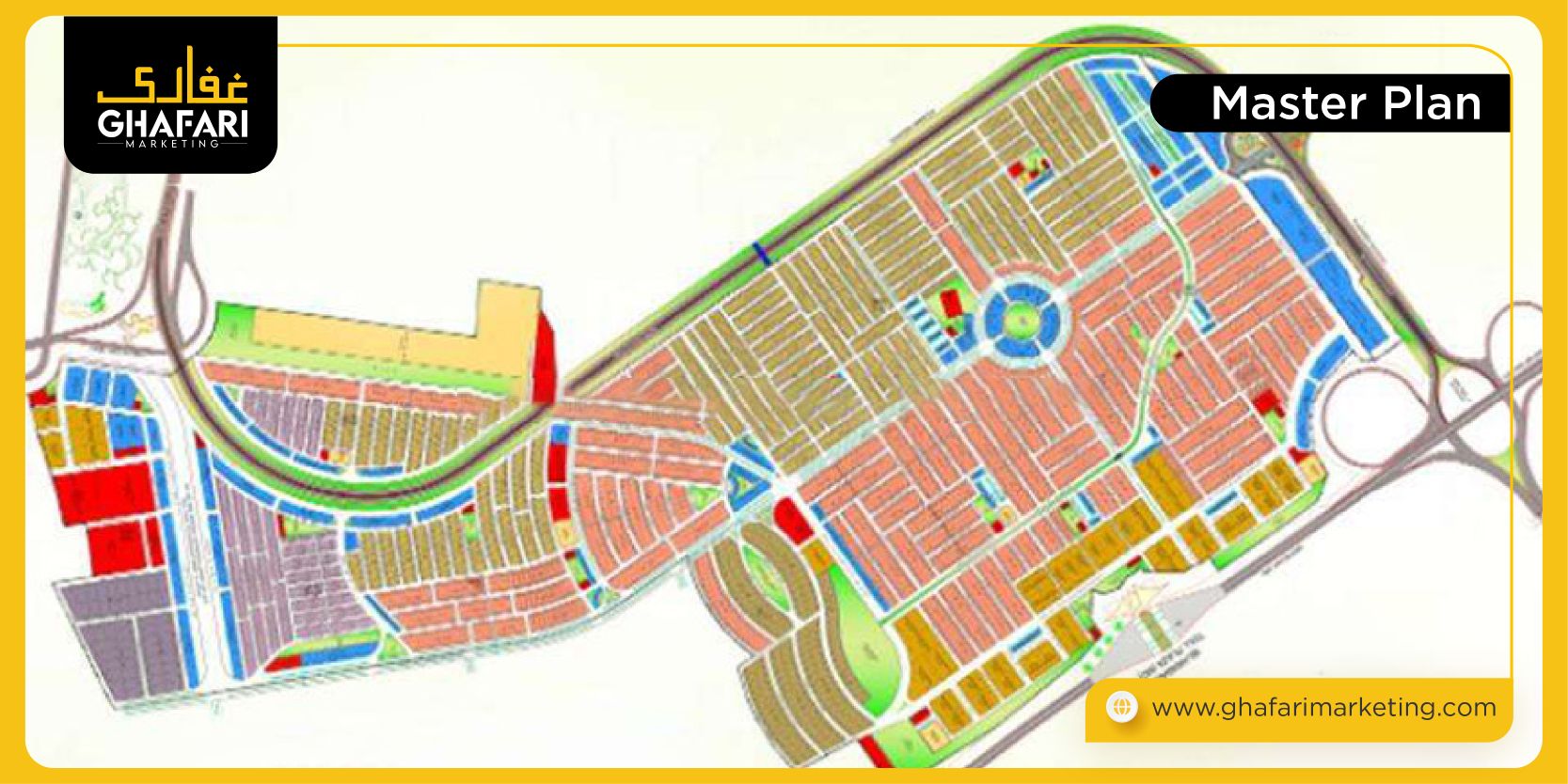 Master Plan of Saffron City