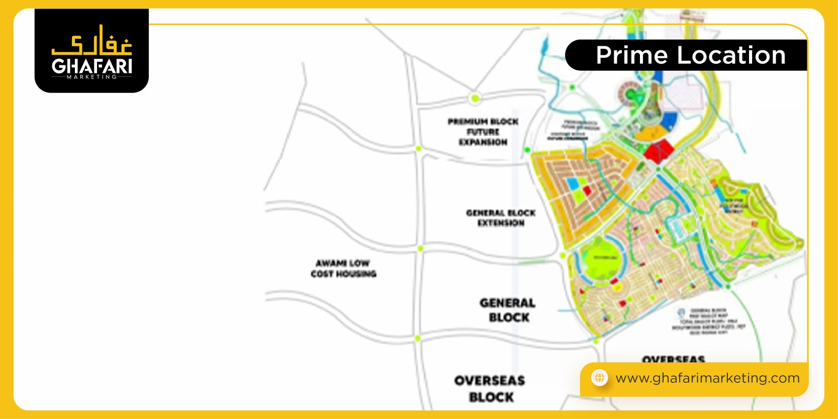 Shoaib Akhtar Enclave Location Map 