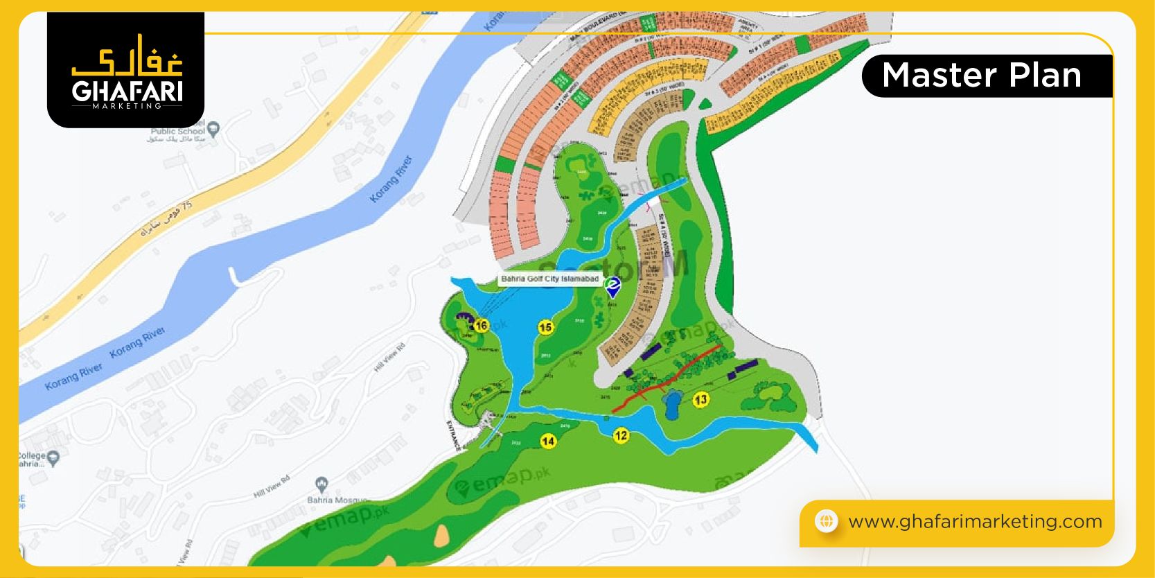 Bahria Golf City Master Plan 