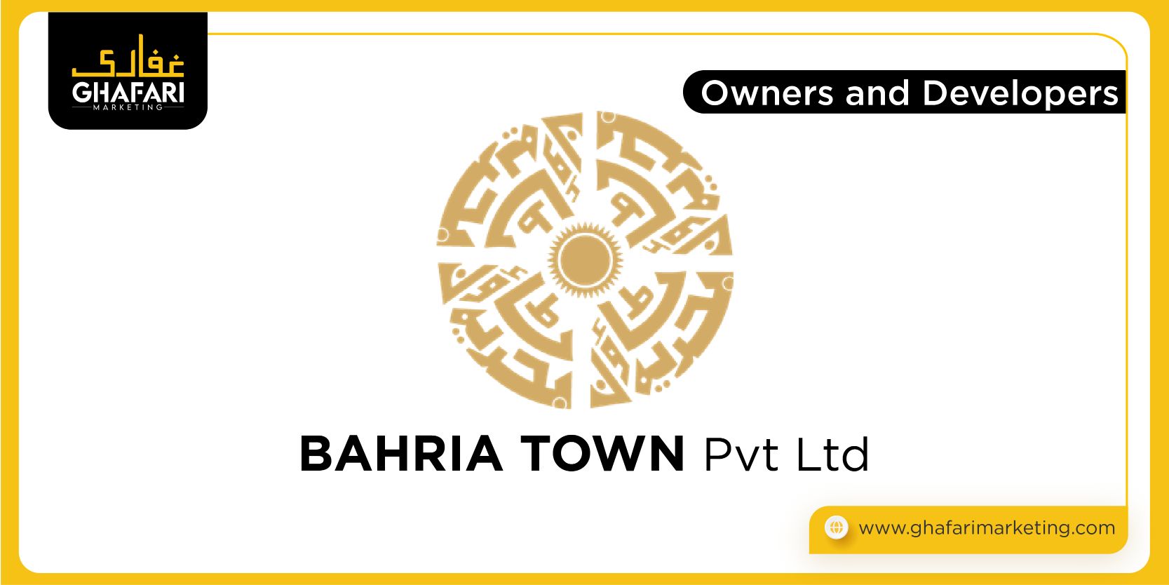 Bahria Golf City Owners & Developers 