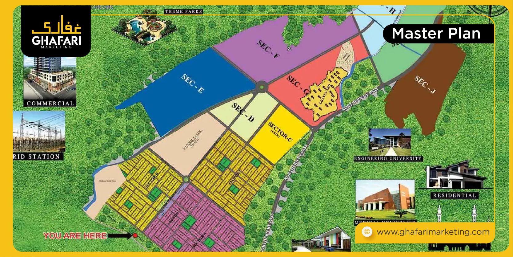 DHA Peshawar Master Plan